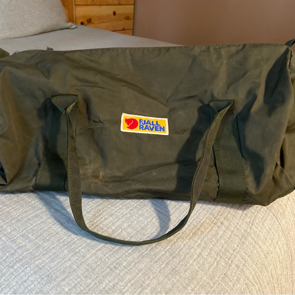 Fjällräven Vardag Green Duffel Bag